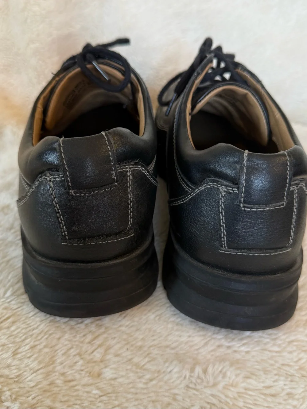 Dockers leather uppers